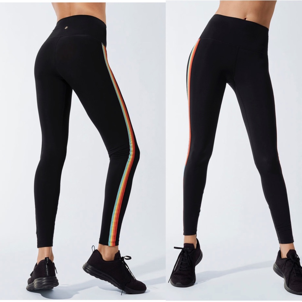 Spiritual Gangster Rainbow Compressive High Waist